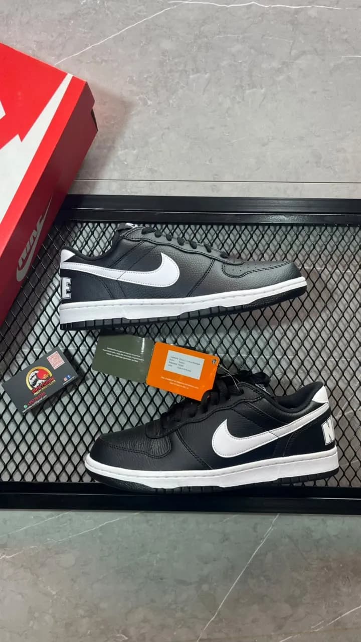 Nike Big Low preto e branco