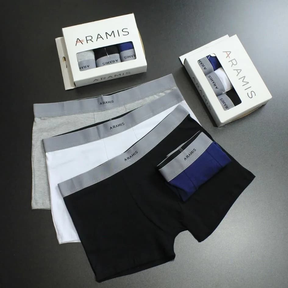 5 cueca Premium de luxo